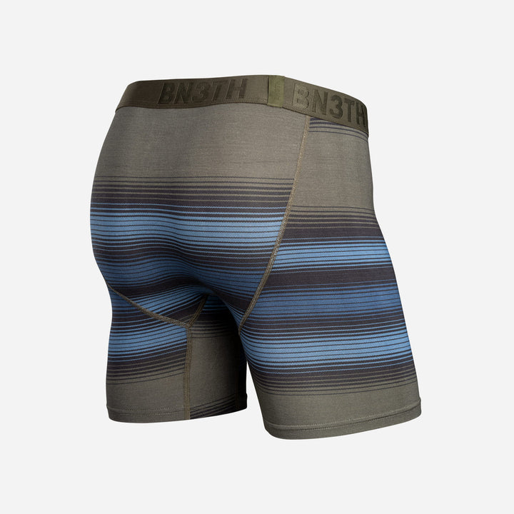Bn3Th Classic Icon Boxer Brief Print | Rhythm Stripe-Moss