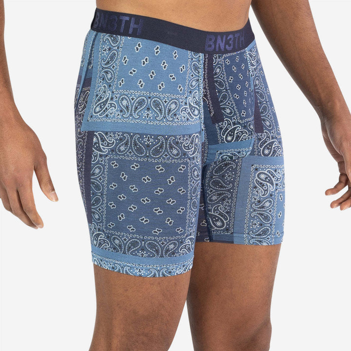 Bn3Th Classic Icon Boxer Brief Print | Cowboy Bandana- Navy