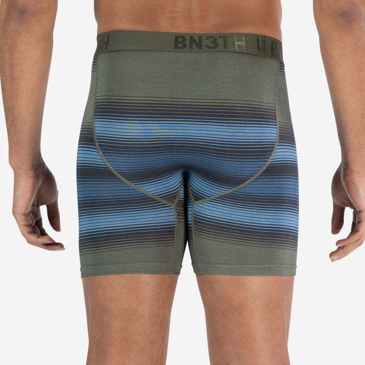 Bn3Th Classic Icon Boxer Brief Print | Rhythm Stripe-Moss