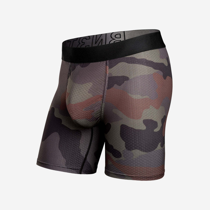 Bn3Th Pro Agua X Boxer Brief Print | Basecamp Camo-Woodland