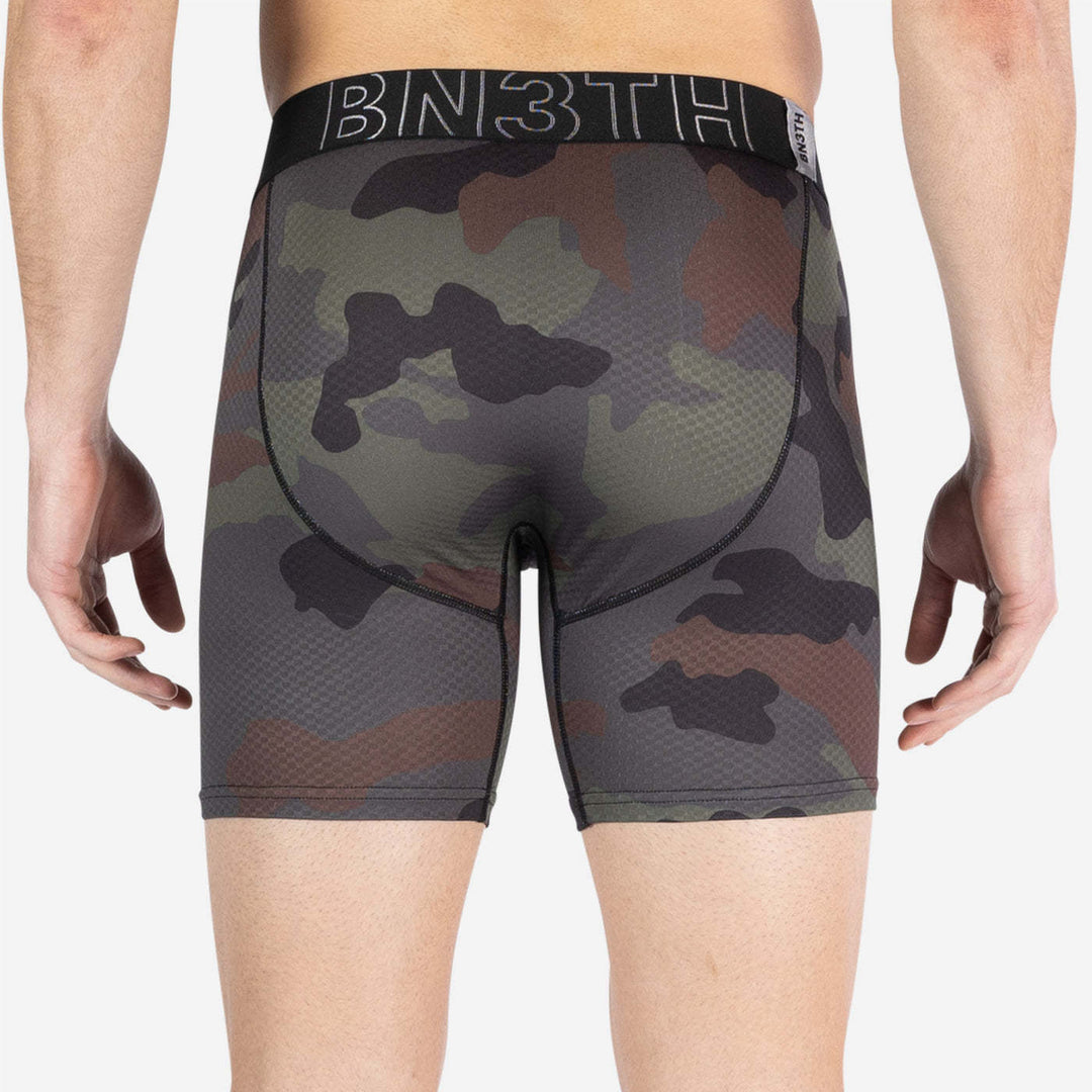 Bn3Th Pro Agua X Boxer Brief Print | Basecamp Camo-Woodland