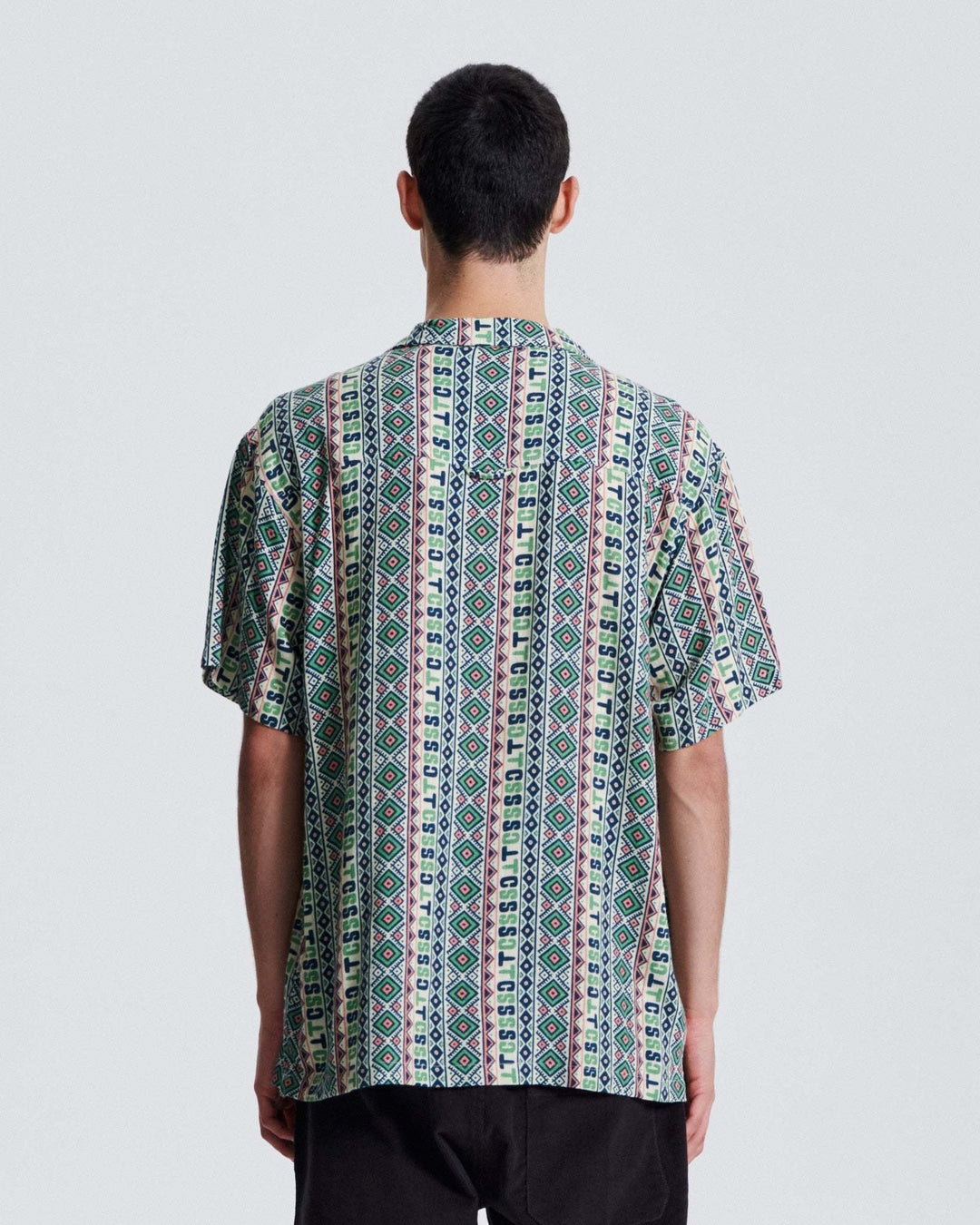 Critical Slide Dunstin Short Sleeve Resort Shirt (Unisex) | Ecru