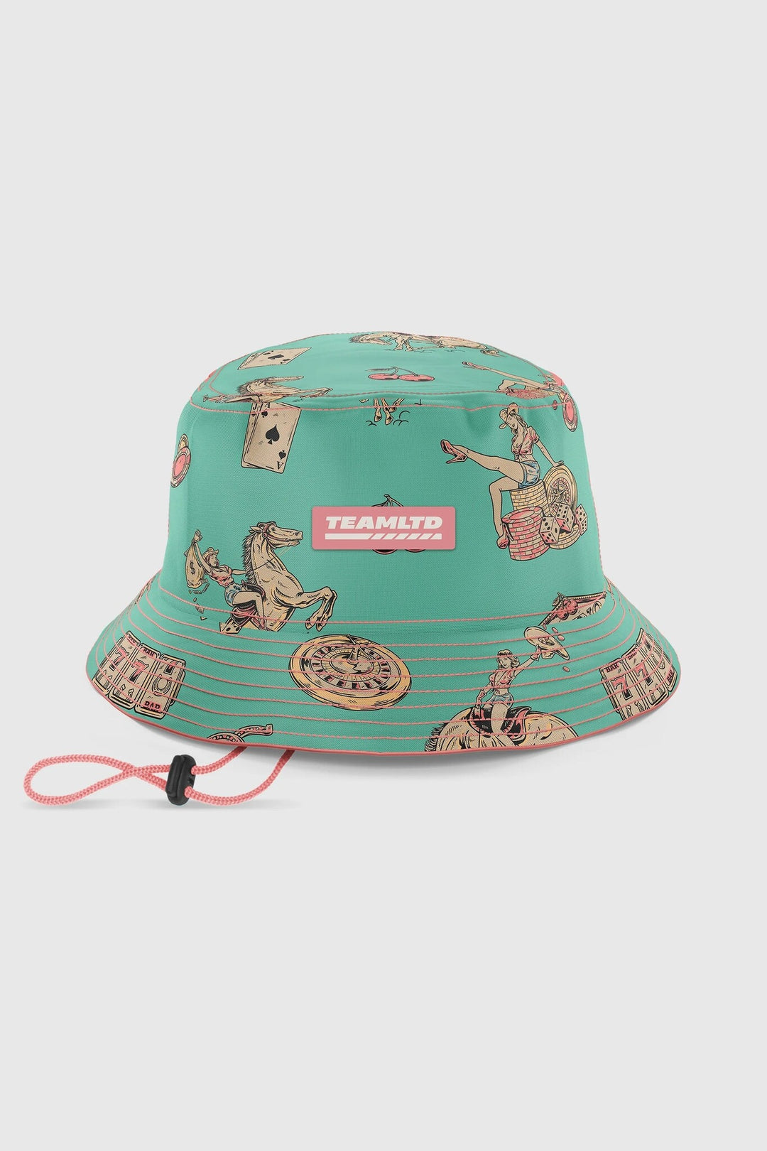 TEAMLTD Cowboy Casino Bucket Hat (Unisex)