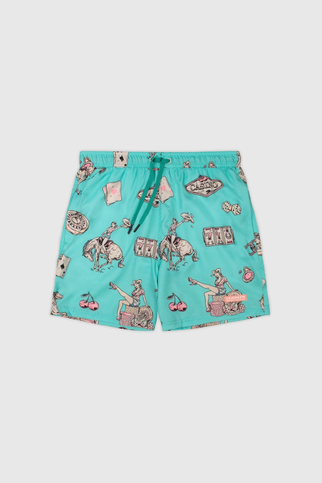 TEAMLTD Swim Short (Mens) | Teal Cowboy Casino