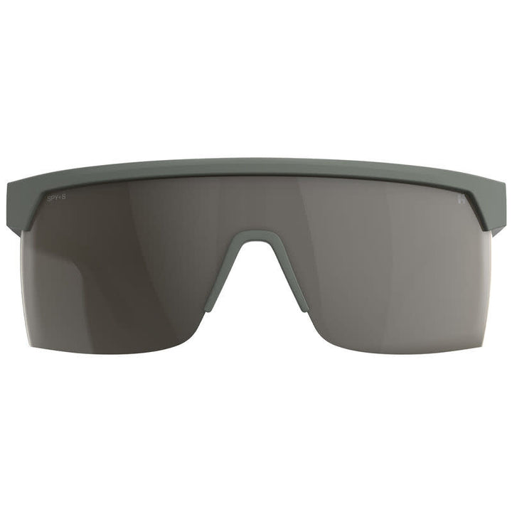 Spy Super Flynn ANSI Matte Olive Green | Happy Bronze Pewter Mirror