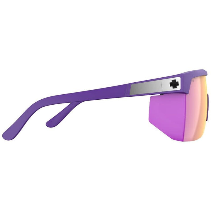 Spy Super Flynn ANSI Matte Purple | Happy Gray Green Pink Mirror