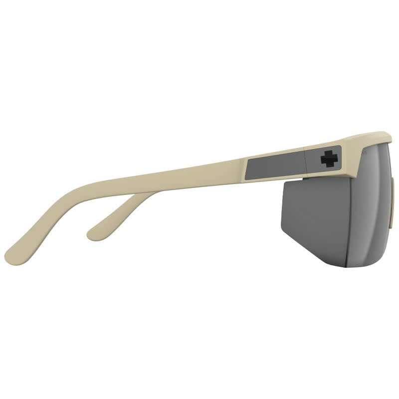 Spy Super Flynn ANSI Matte Sand | Happy Gray Green Black Mirror