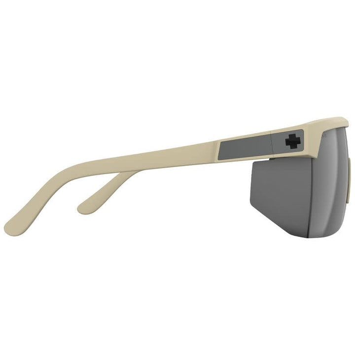 Spy Super Flynn ANSI Matte Sand | Happy Gray Green Black Mirror
