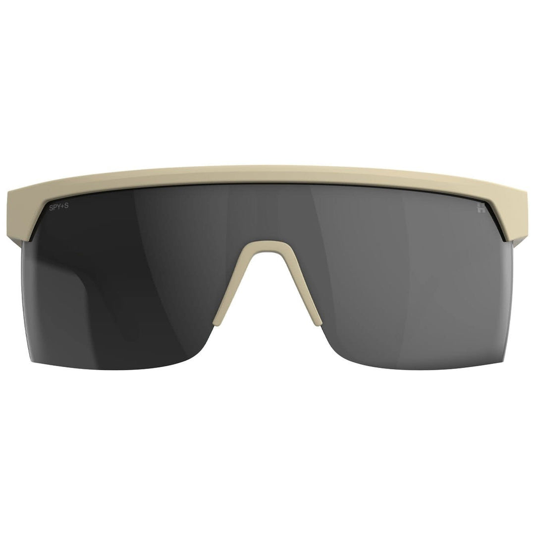 Spy Super Flynn ANSI Matte Sand | Happy Gray Green Black Mirror