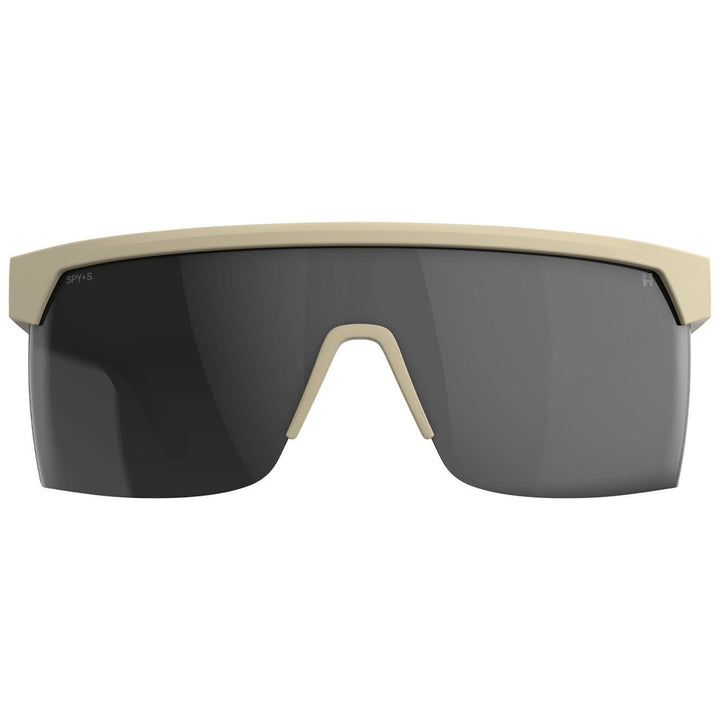 Spy Super Flynn ANSI Matte Sand | Happy Gray Green Black Mirror