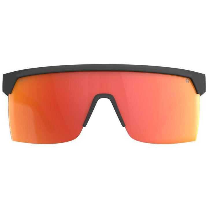 Spy Super Flynn ANSI Trans Matte Black | Happy Gray Green Orange Mirror