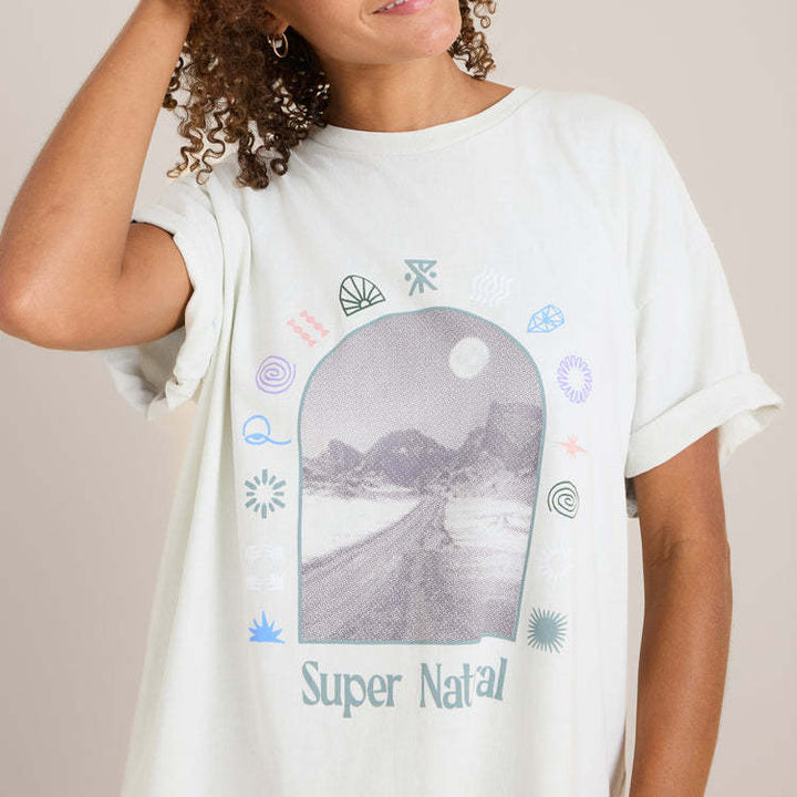 Roark Super Natural Oversized Tee (Women&