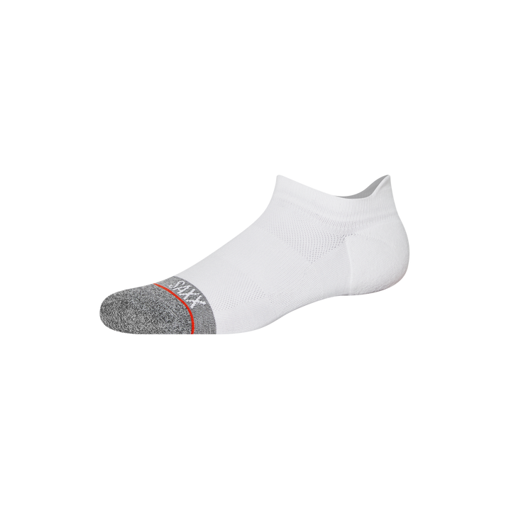 Saxx Whole Package Ankle | White/Grey Heather