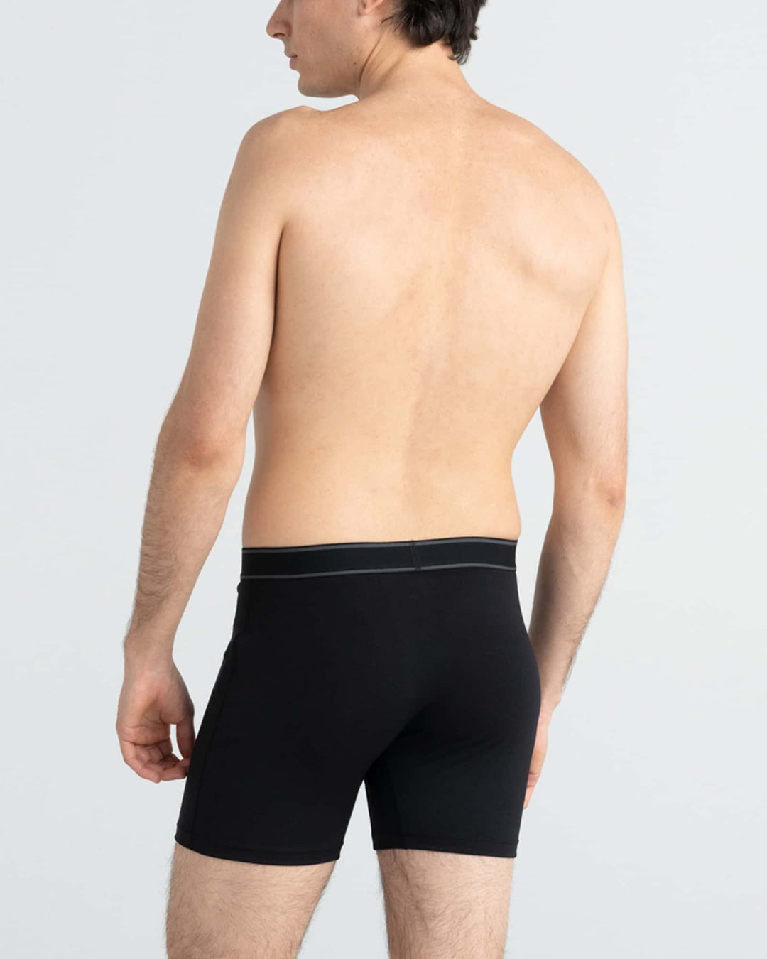 Saxx Daytripper Comfort Stretch Boxer Brief Fly | Black