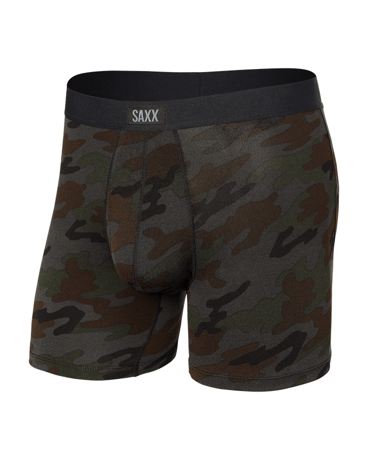 Saxx Daytripper Comfort Stretch Boxer Brief Fly | Black Ops Camo