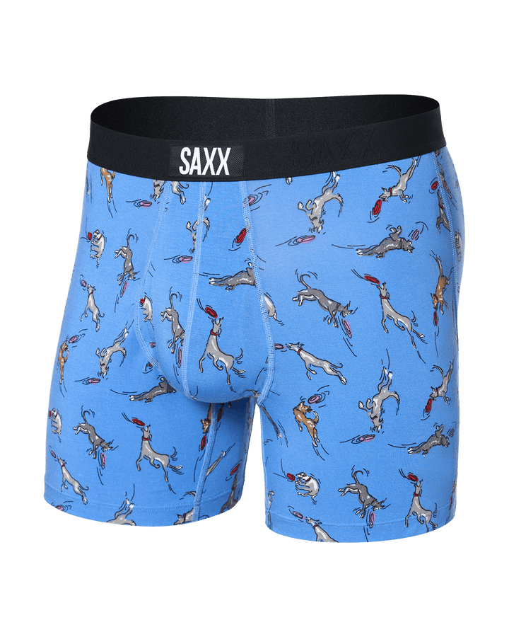 Saxx Ultra Super Soft Boxer Brief Fly | Disc Dogs-Sail Blue