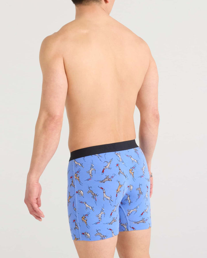 Saxx Ultra Super Soft Boxer Brief Fly | Disc Dogs-Sail Blue