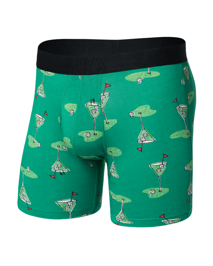 Saxx Droptemp Cooling Cotton | Golf Martini-Lush Meadow