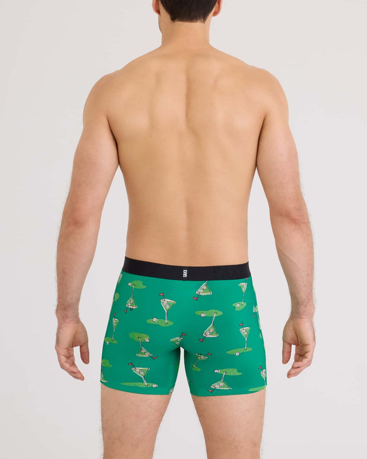 Saxx Droptemp Cooling Cotton | Golf Martini-Lush Meadow
