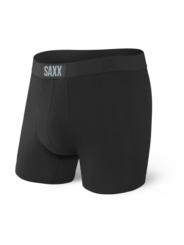 Saxx Ultra Boxer Brief Fly | Black/Black