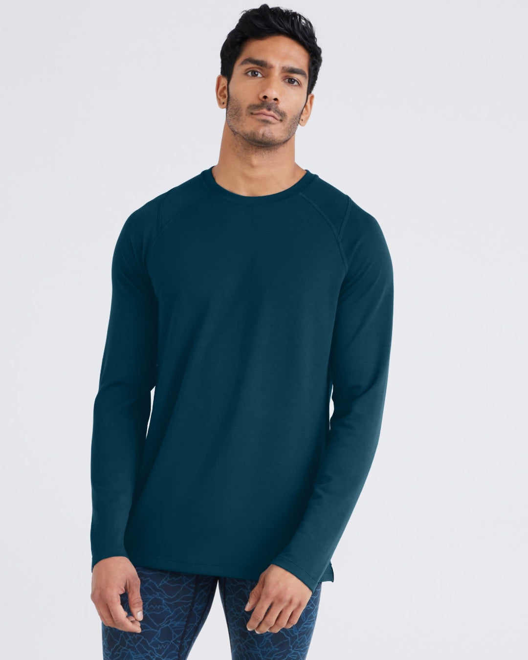 SAXX Roast Master Mid-Weight Long Sleeve Crew | Storm