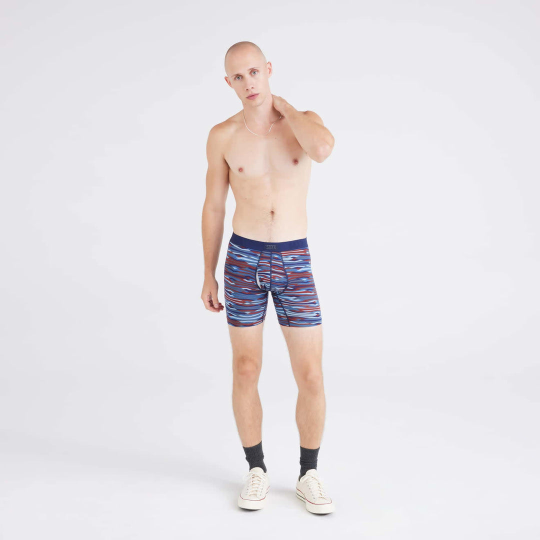 Saxx Vibe Xtra Boxer Brief Fly (2Pk) | Rough Terrain/Black