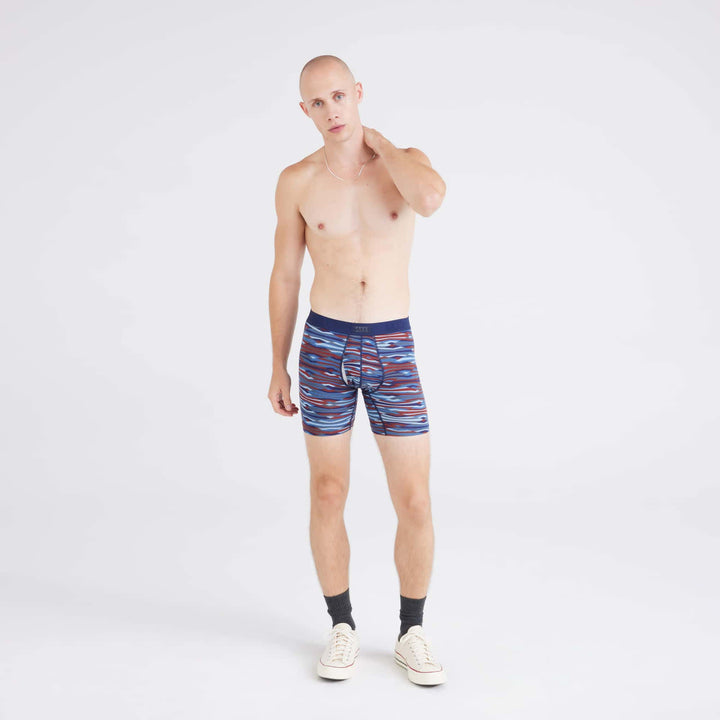 Saxx Vibe Xtra Boxer Brief Fly (2Pk) | Rough Terrain/Black