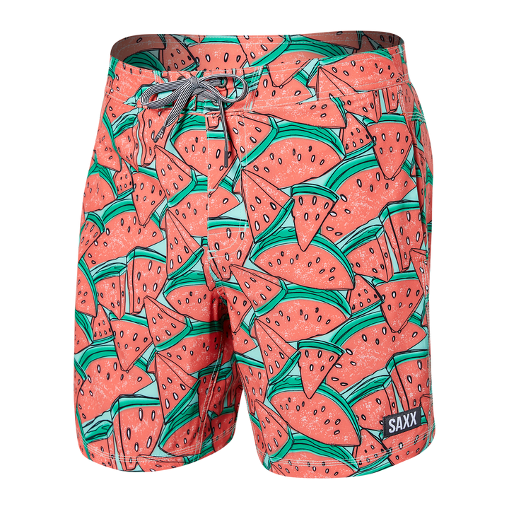 SAXX Betawave 2N1 Boardie 17" (Mens) | Mega Melon-Multi
