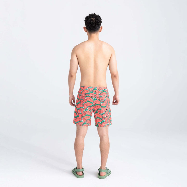 SAXX Betawave 2N1 Boardie 17" (Mens) | Mega Melon-Multi