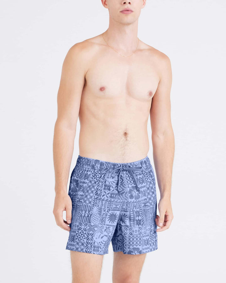 SAXX Oh Buoy 2N1 Volley 5" (Mens) | Tropical Tapa-Lavender