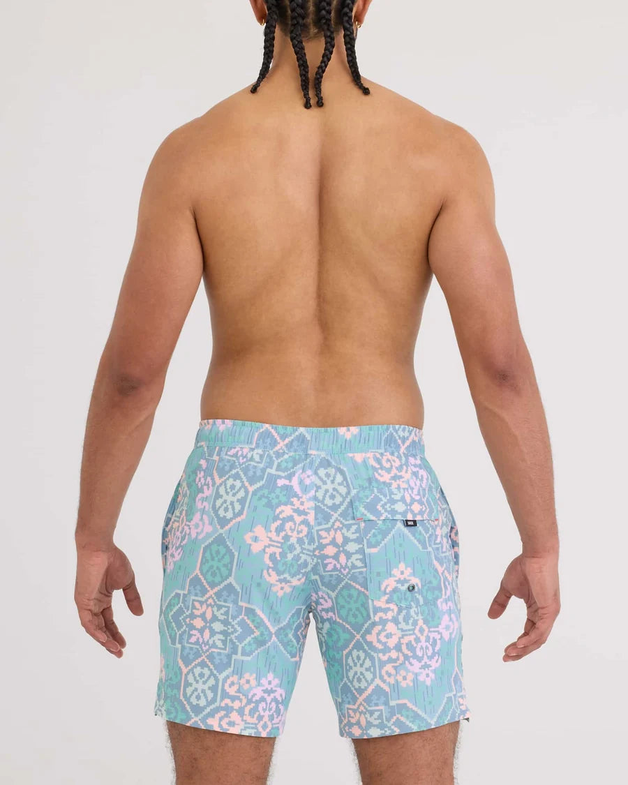 SAXX Oh Buoy 2N1 Volley 7" (Mens) | Arabesque-Multi