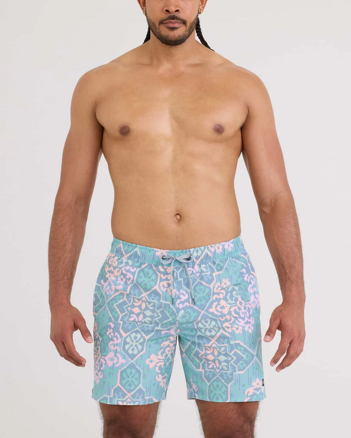 SAXX Oh Buoy 2N1 Volley 7" (Mens) | Arabesque-Multi