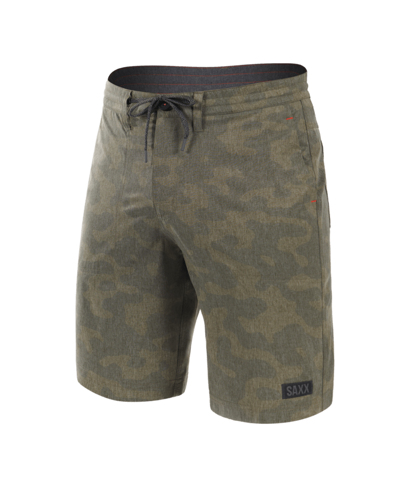 SAXX Land To Sand 2N1 Short (Mens) | Quicksand Camo- Green Htr