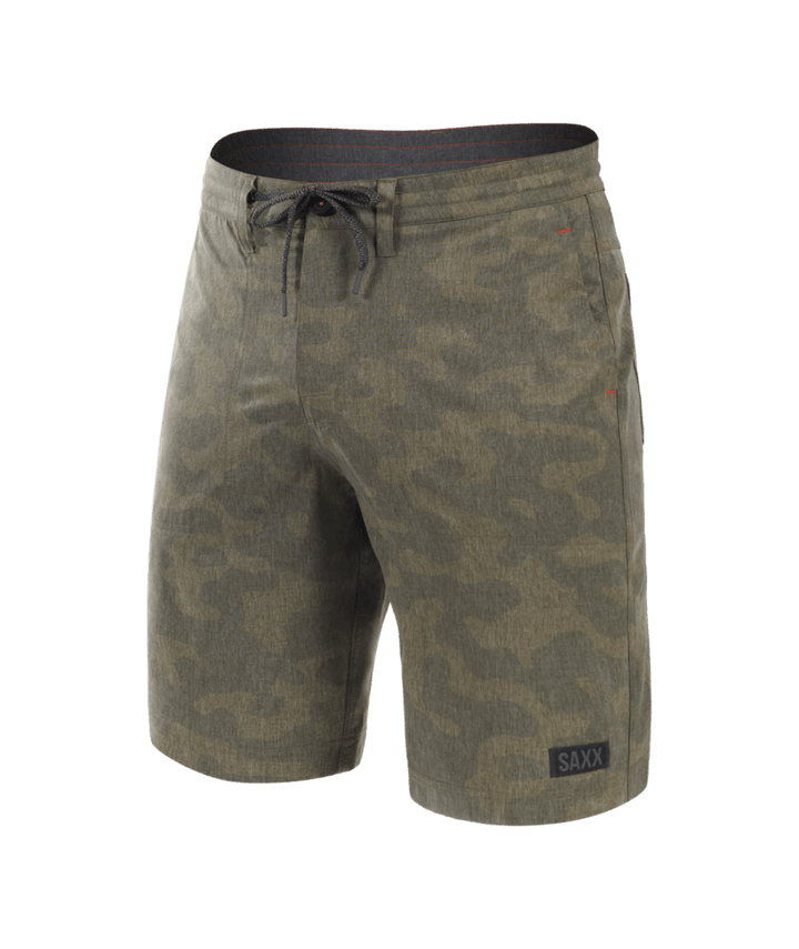 SAXX Land To Sand 2N1 Short (Mens) | Quicksand Camo- Green Htr