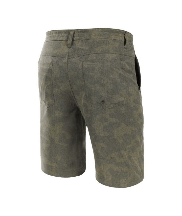 SAXX Land To Sand 2N1 Short (Mens) | Quicksand Camo- Green Htr