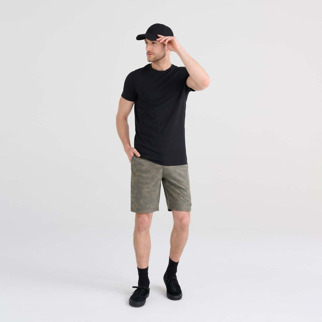 SAXX Land To Sand 2N1 Short (Mens) | Quicksand Camo- Green Htr