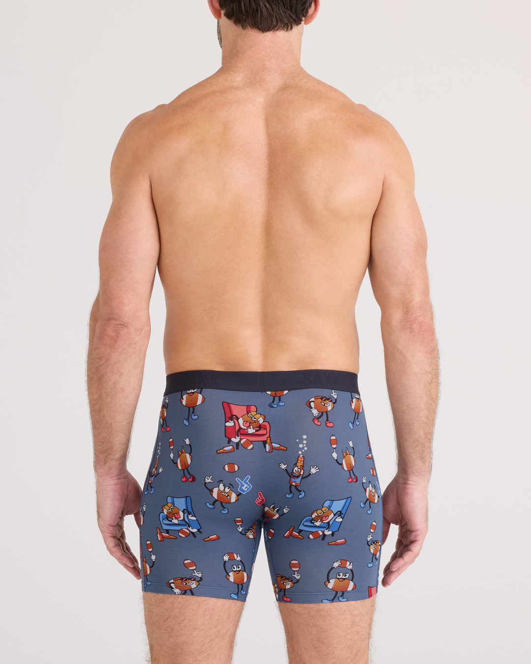 Saxx Vibe Xtra Soft Comfort Boxer Brief Fly | Game Day-Twilight
