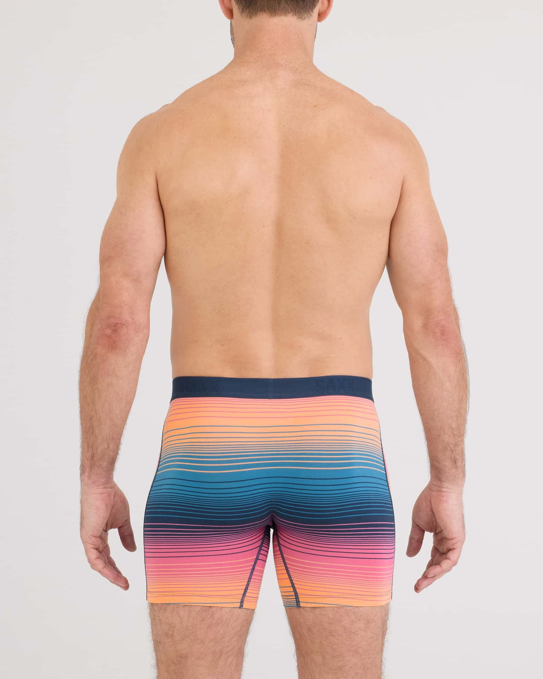 Saxx Vibe Xtra Soft Comfort | Hazy Stripe-Sunset