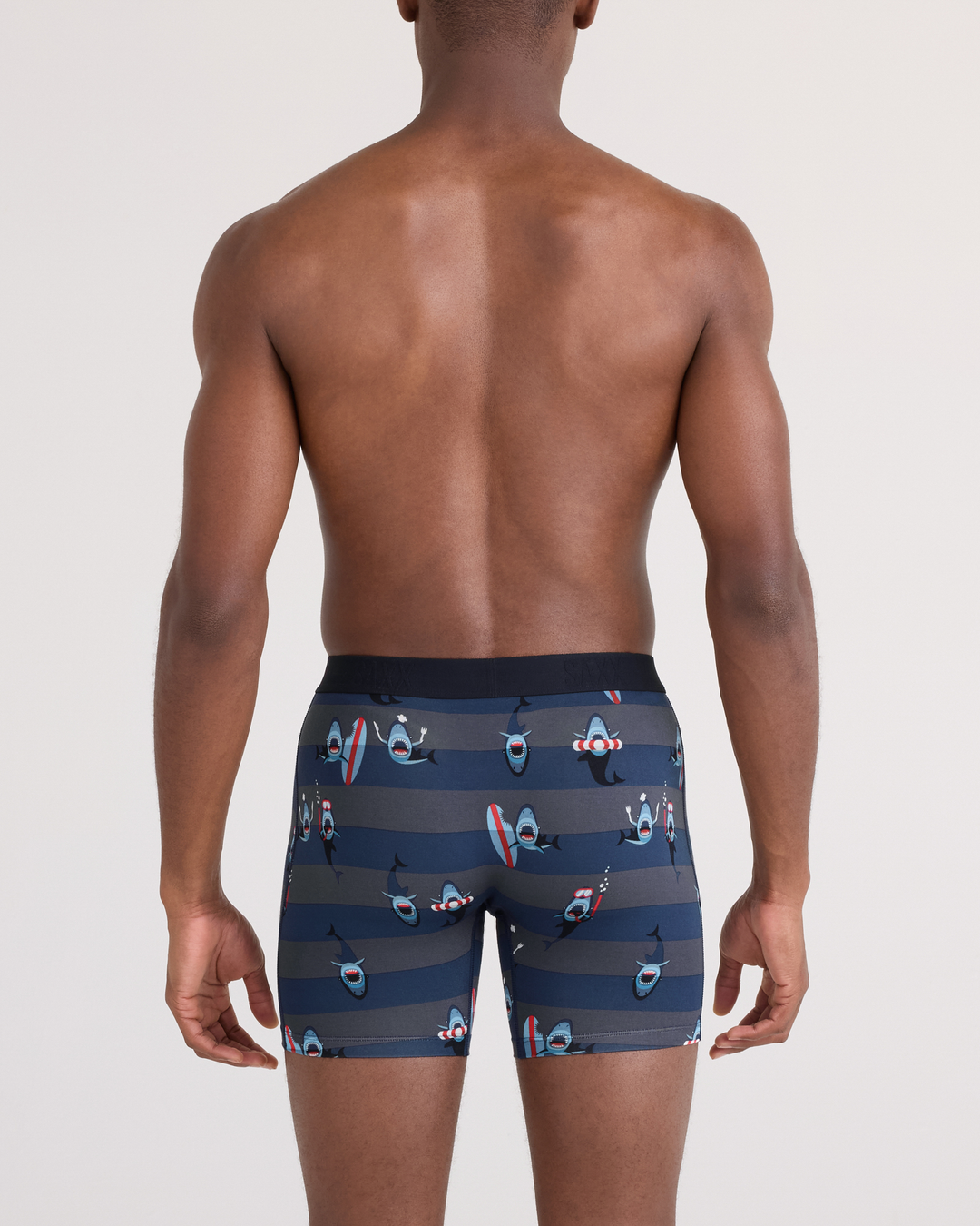 Saxx Vibe Xtra Soft Comfort Boxer Brief Fly | Shark Bite-Navy
