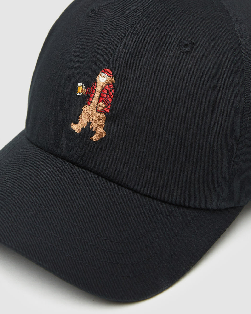 Tentree Sasquatch Peak Hat (Unisex) | Black/Lumberjack