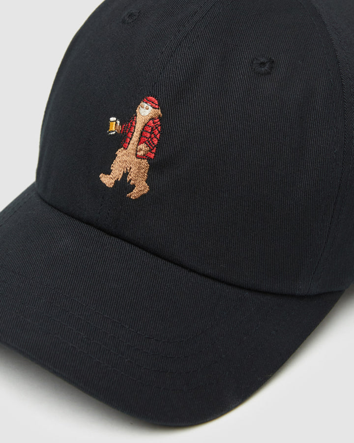 Tentree Sasquatch Peak Hat (Unisex) | Black/Lumberjack