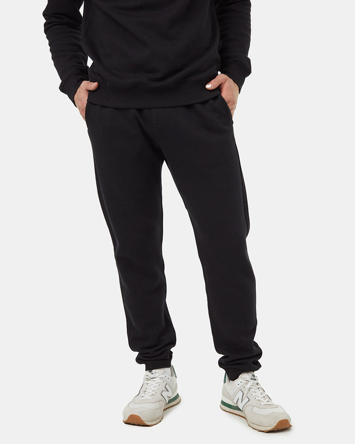 Tentree Mens Treefleece Atlas Sweatpant | Meteorite Black