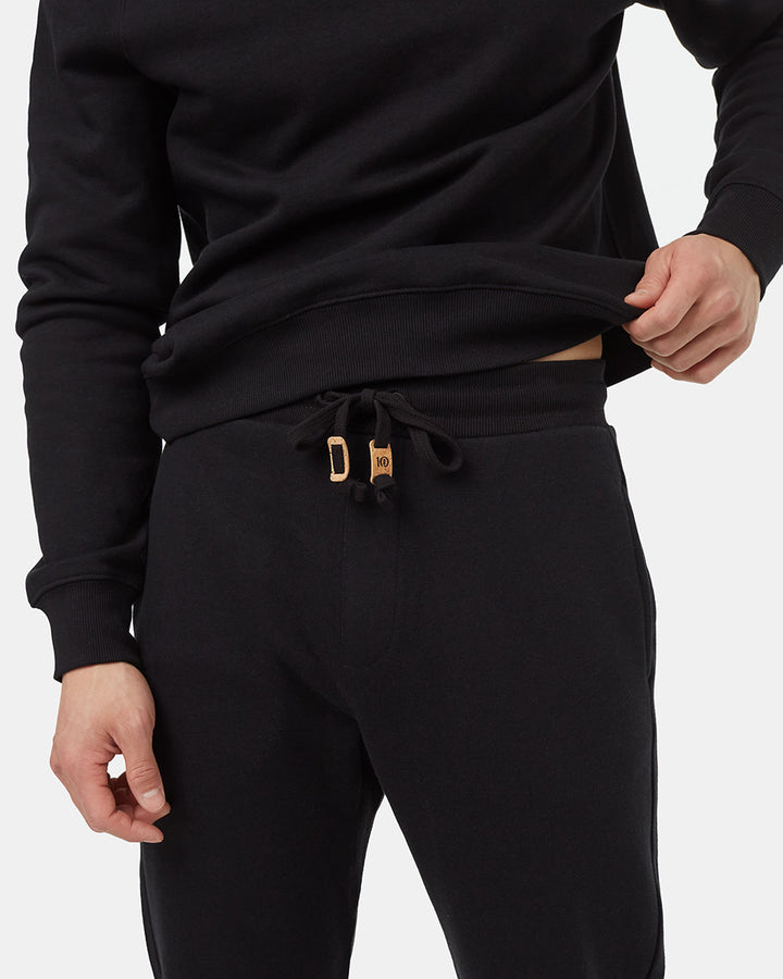 Tentree Mens Treefleece Atlas Sweatpant | Meteorite Black
