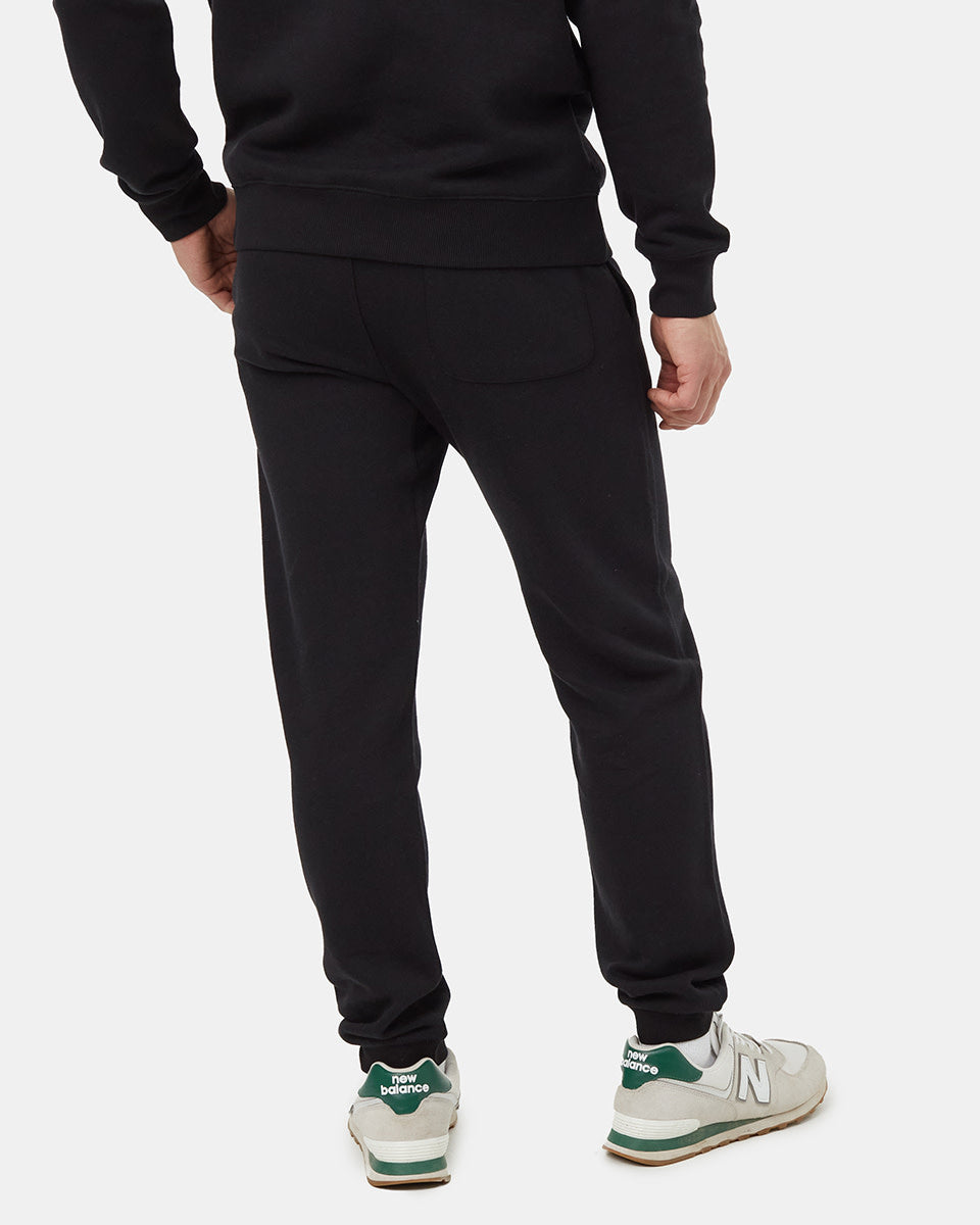 Tentree Mens Treefleece Atlas Sweatpant | Meteorite Black