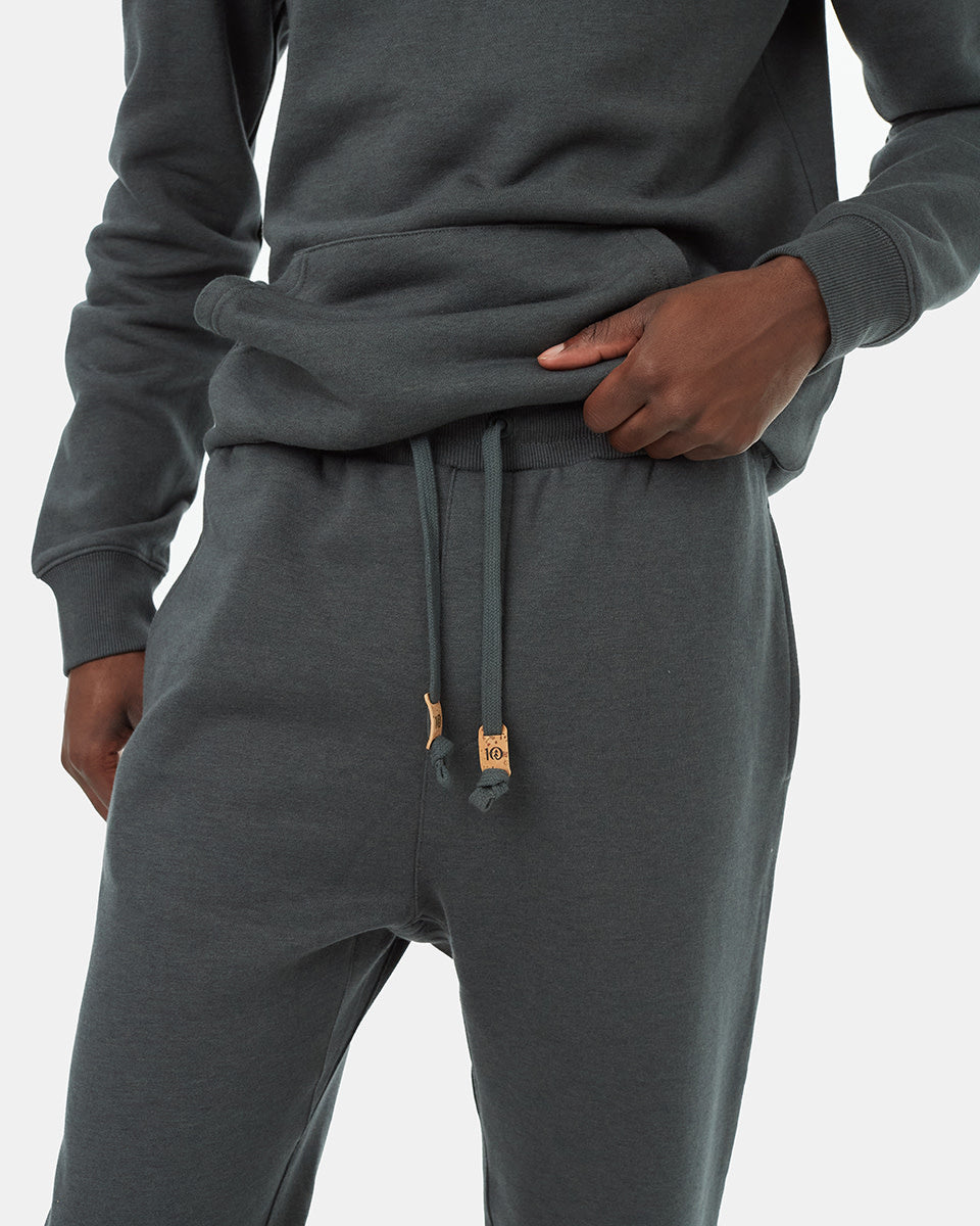 Tentree Mens Treefleece Atlas Sweatpant | Urban Green