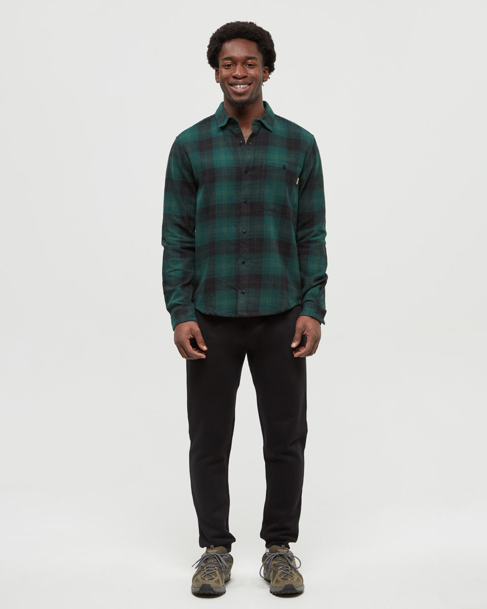tentree Forest Flannel Shirt (Men&