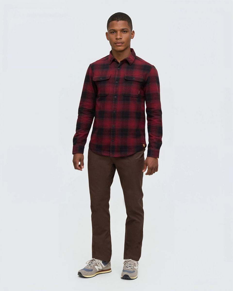 tentree Forest Flannel Shirt (Men&