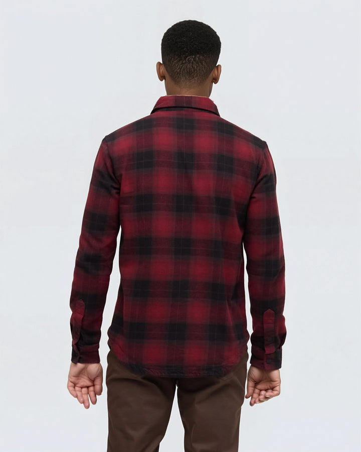 tentree Forest Flannel Shirt (Men&