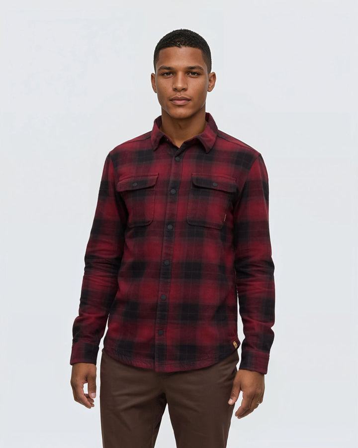tentree Forest Flannel Shirt (Men&