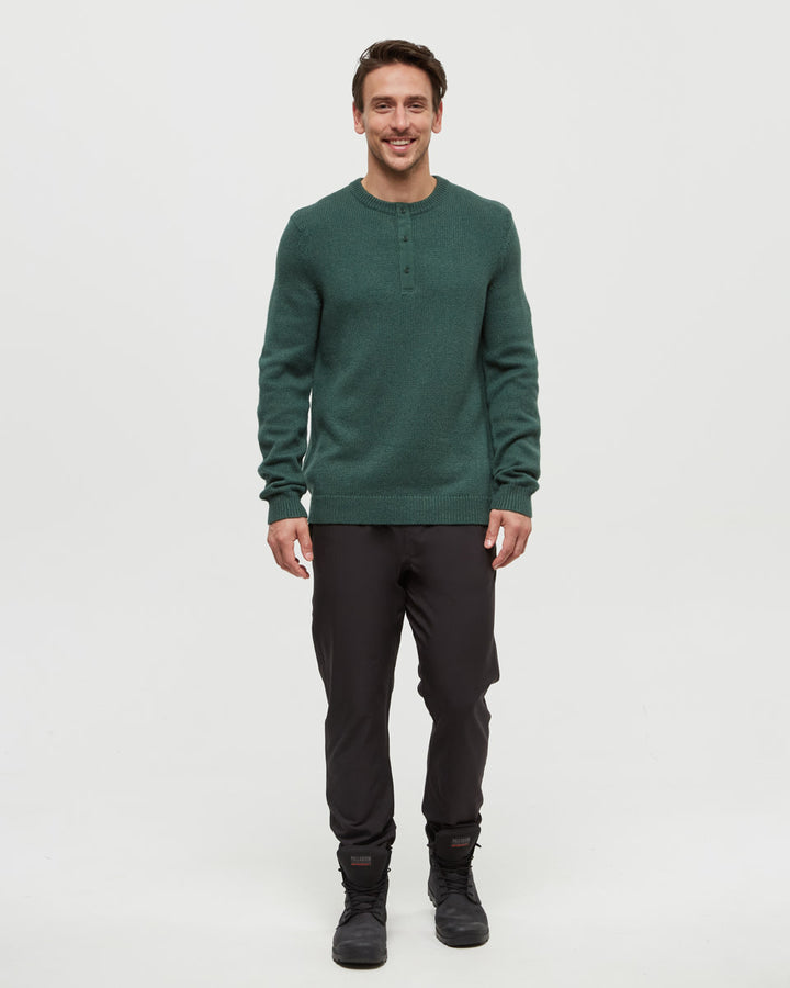 Tentree Dalton Sweater (Mens) | Forest Pine Heather